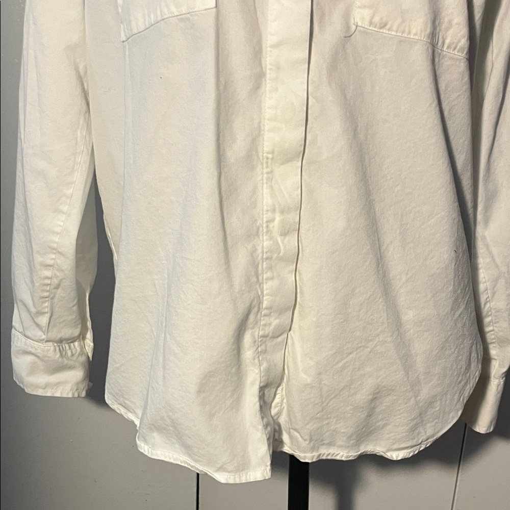 Universal Thread White Collared Shirt - image 4